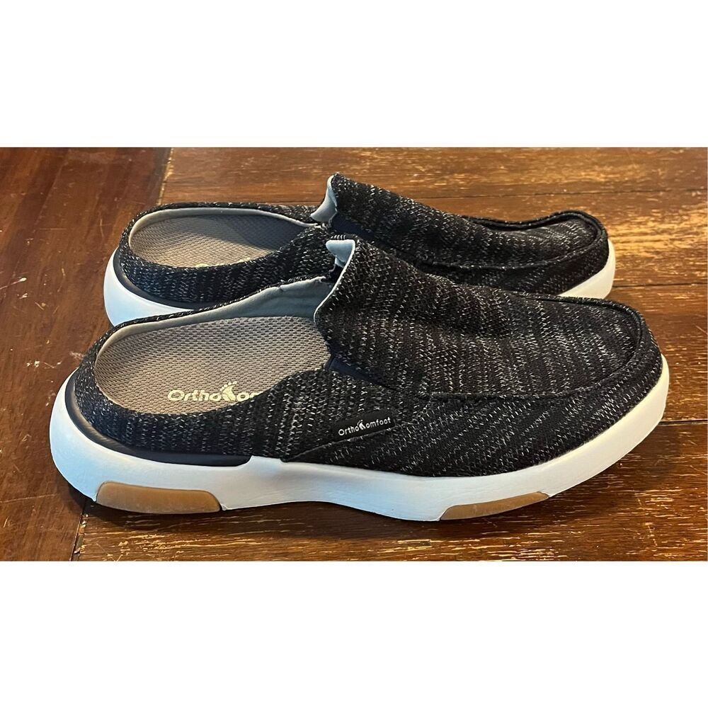 OrthoComfoot Women's Orthopedic Slip-On Loafers Walking Shoes: